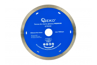 Tile cutting disc 180 mm x 10 x 1.6 mm PREMIUM (G78332)
