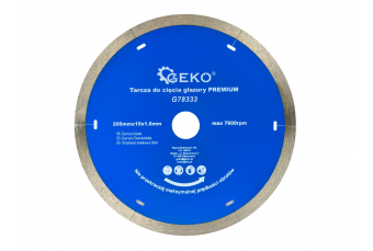 Cutting disc for tiles 200 mm x 10x1.6 mm PREMIUM (G78333)