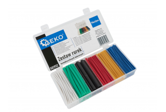 Assorted Heat Shrink Tubing Kit Color 196pcs (G02932)