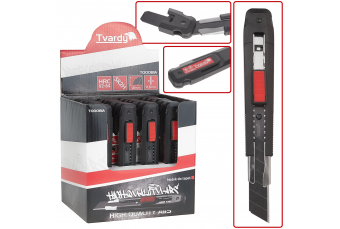 Универсальный нож 100x18x0,5мм SK2H TVARDY – витринный ящик (T00081A)