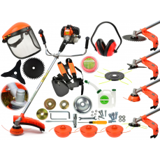 Бензиновый триммер JG с дополнительным оборудованием (G81061)