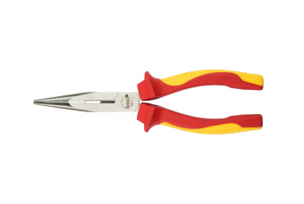 Изолированные плоскогубцы удлиненные прямые 200 мм VDE (T00905)
