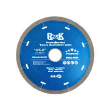 Diamond Hot Pressed Blade 125 x 5 x 1,4 x 22,2mm Continous Rim R&K Premium (RK0109)