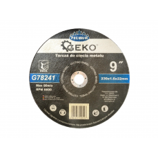 Диск отрезной по металлу GEKO PREMIUM 230x1,6 Inox 5 шт. (G78241)