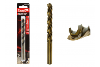 Кобальтовое спиральное сверло HSS M35 12 мм (T03120)