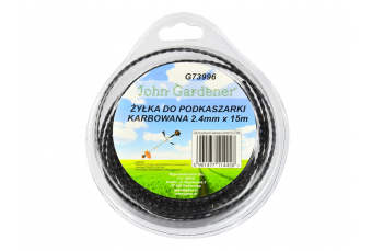 Gofrēta līnija trimmerim 2.4mmx15m (G73996)