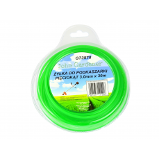 Триммерная леска пятиугольник 3,0ммх30м (G73978)