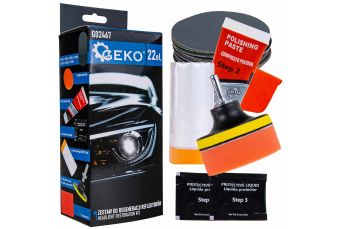 Комплект для регенерации фар для дрели из 22 частей. (G02467)