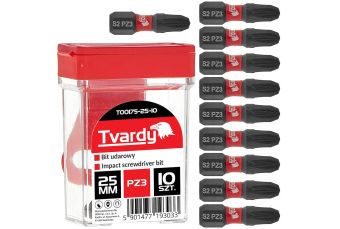 Bitu trieciena PZ3 25mm S2 – kaste (T00175-25-10)
