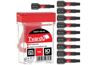 Бит ударовый T15 25мм S2 – коробка (T00177-25-10)