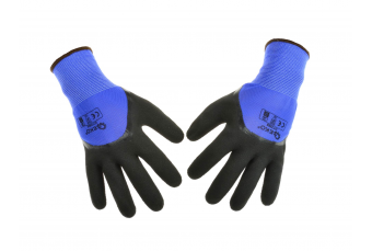 Перчатки защитные 3/4 латексная пена размер 9 12шт. (G73566)