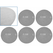 Abrazīvais siets ar Velcro 225mm P320 5gab. (G78848)