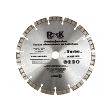 Отрезной алмазный диск 230x12x22.23mm сегмент турбо Professional R&K (RK0115)