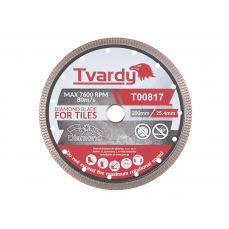 Dimanta asmens porcelāna flīzēm 200x10x25.4/22.23mm (T00817)