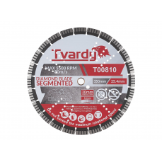 Сегментный алмазный диск 350x12x25.4/20мм с кольцом (T00810)