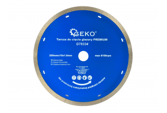 Отрезной круг для плитки 250 мм x 10x1,6 мм ПРЕМИУМ (G78334)