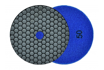 Торцевая полировочная тарелка для шлифования керамогранита на сухую 125мм GR50  (G78937)