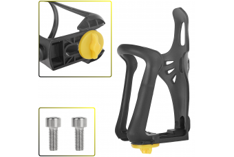 Держатель для велосипедной бутылки – регулируемый + крепежные винты (K02372)