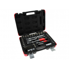 Profesionāls uzgriežņu atslēgu komplekts 72gab 1 / 4 "-1 / 2" (T00100)