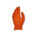 Нитриловые перчатки SOLID GRIP 50шт. красный XXL оранжевый (G75201-XXL)