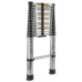 Алюминиевая телескопическая лестница 5м 150кг (G02447)