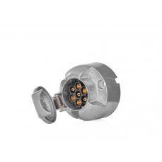 Розетка для прицепа 7PIN 12V (алюминий) (G02328)