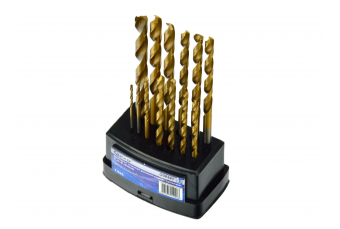 Набор сверл 13шт.1,5-6,5мм HSS TiN (G38241)