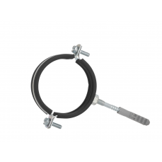 Metāla cauruļu skava ar gumiju 2 1/2 " 75-80mm (G17295)