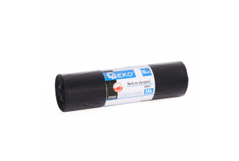 Trash bags HDPE, capacity 380 liter 10 pcs/roll (G71269)