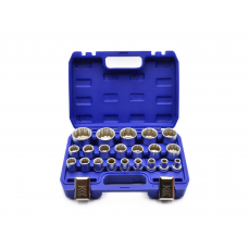 Muciņu komplekts 21 gab. 12 punktu 8-36mm CRV 50BV30 (G13547)