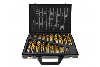 Набор титановых сверл по металлу 170шт. (К00066)