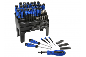 Набор отверток, бит, торцевых головок 122шт. (G32007)