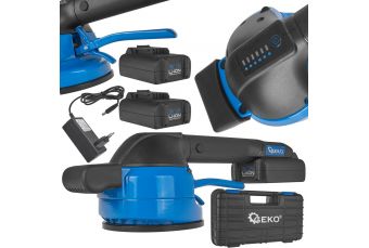 Аккумуляторная вибрационная присоска для укладки плитки – в комплекте с зарядным устройством и 2xAKU 18 В (4) (G80672)