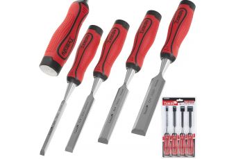 Набор зубил по дереву 4 шт. 10-25 мм CrV (T00520)