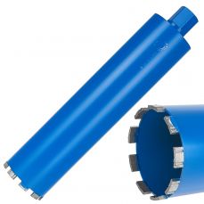 Алмазное корончатое сверло для влажной и сухой сушки 102x10x450 мм 9T 1.1/4" (G65214)