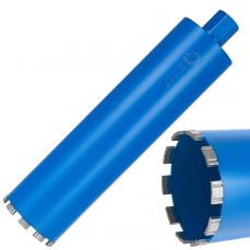 Алмазное корончатое сверло для влажной и сухой обработки 112x10x450 мм 10T 1.1/4" (G65215)