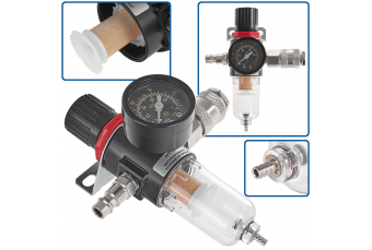 Конденсатоотводчик воздушного фильтра + редуктор 1/4" (G03163)