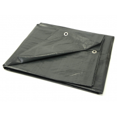 Брезент 8x10м мега толщина/серый120G (G70552)