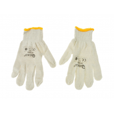 Рабочие перчатки из натурального трикотажа 12шт. (G73503)
