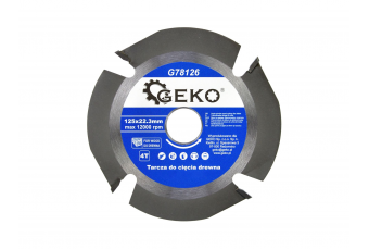 Отрезной круг по дереву 125X22,23мм 4T (G78126)