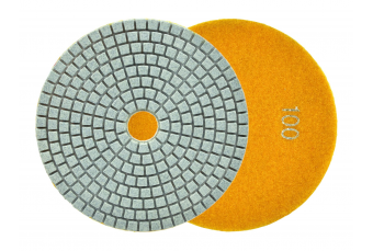 Полировальный диск для мокрого керамогранита 125мм GR100 (G78918)