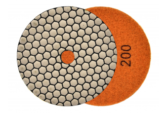 Полировальный круг для сухой шлифовки керамогранита 125мм GR200 (G78939)