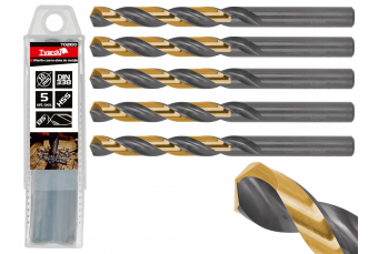 Черно-золотое сверло по металлу HSS 10,00 мм 5шт. (T02100)