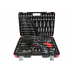 Profesionāls uzgriežņu atslēgu komplekts 216pcs 1/4 collu 3/8 collu 1/2 collu 25GW (T00103)