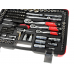 Profesionāls uzgriežņu atslēgu komplekts 216pcs 1/4 collu 3/8 collu 1/2 collu 25GW (T00103)