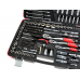Profesionāls uzgriežņu atslēgu komplekts 216pcs 1/4 collu 3/8 collu 1/2 collu 25GW (T00103)