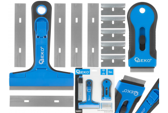 Набор многофункциональных скребков для очистки стекла 12шт. (G66061)