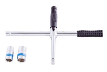 Крестовой ключ 1/2" с головками 17-19, 21-23мм (KR30176)