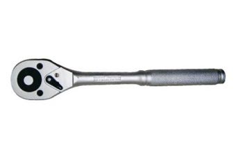 Трещотка с металлической рукояткой , 1/2" 250мм (KR30215)