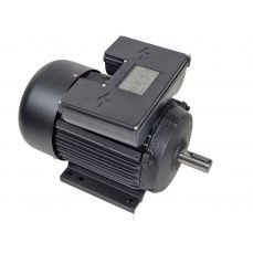 Однофазный асинхронный электродвигатель 1.1кВт, 2800 об/мин, 220В (YL-802-4S)